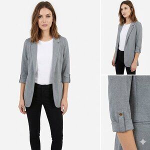 *Dynamite 3/4 Sleeve Grey Blazer